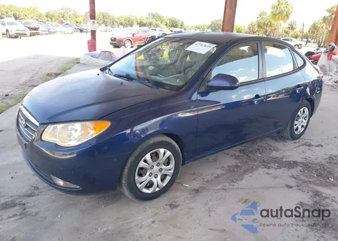 2009 Hyundai Elantra Gls from USA, damaged, VIN KMHDU46D09U759675